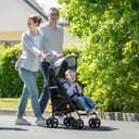 Bebeconfort Rainbow, Lightweight Baby Buggy Stroller, Multi-Position Reclining Stroller, Foldable with Compact Closure, for Children Aged 6 Months - 4 Years, max 22 kg, Travel Buggy, Mineral Green - 8