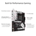 ROG Strix B550-A Gaming Carte mère AMD Ryzen AM4 ATX (PCIe 4.0, 14 phases d'alimentation, Intel 2.5 Gb Ethernet, 2xM.2, ASUS OptiMem II, AI Noise-Canceling Microphone, USB 3.2 Gen 2, Aura Sync) - 3