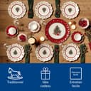 Villeroy & Boch, Multi, Set of Plates, 12 Pieces, White/Colourful - 5