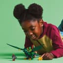 LEGO Ninjago Le Dragon Vert de la forêt de Lloyd - Jouet de Construction avec 2 minifigurines et Un Dragon articulé - Stimule Le Jeu créatif - Idée de Cadeau pour garçon dès 6 Ans 71829 - 6