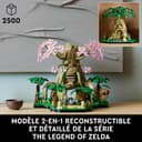 LEGO The Legend of Zelda Vénérable Arbre Mojo 2-en-1 - Kit de décoration Collector - Princesse Zelda & 3 minifigurines de Link - Set de Construction pour Adulte - Cadeau pour Fans de Jeux vidéo 77092 - 2