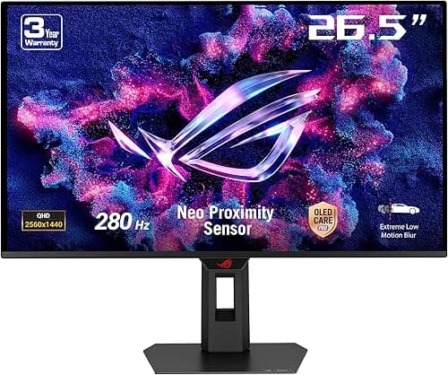 ASUS ROG Strix XG27ACDNG 27" QD-OLED QHD 360Hz 0.03ms Freesync Premium Pro G-Sync USB-C Gaming monitor