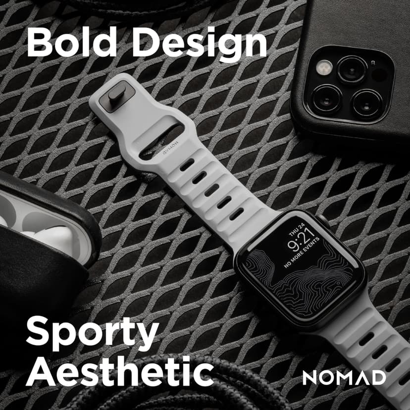 NOMAD Sport Band 42/44/45/49mm Lunar Gray - 8