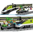 LEGO City Express Passenger Train Set - incl. a Remote Controlled Train Toy with Working Headlights, 2 Coaches, 24 Track Pieces & 6 Minifigures - Gift for 7+ Year Old Boys & Girls - 60337 - 4