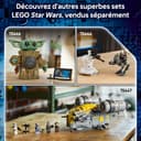 LEGO Star Wars 75445 Anzellan Starship Toy - The Mandalorian and Grogu Model Kit w/ 3 Figures & a Droid Workshop - Birthday Gift for 9+ Year Old Boys, Girls & Fans - 8