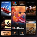Hisense Smart TV 65 Pouces 65E7Q QLED 4K UHD Téléviseur, Dolby Vision Atmos, Mode Sport IA MEMC, HDR, VIDAA avec Youtube, Netflix, Disney+, Canal +, Commande vocale Alexa - 2