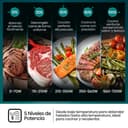 Hisense H20MOBP1G Microwave with Grill, 20L Capacity, 700W Power, 900W with Grill, 5 Levels, 30 Minute Timer, Defrost Mode, Shooter, Black Finish - 9