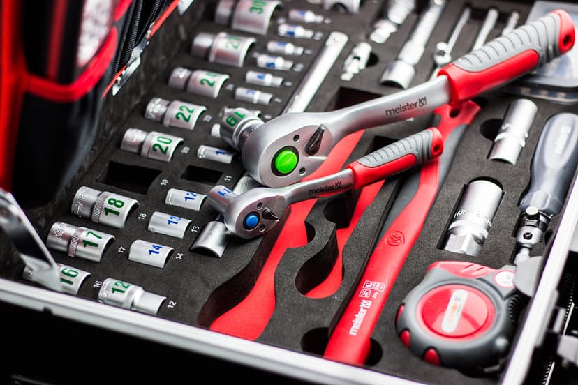 Meister Tool Trolley 156 pieces, 8971440 - 9