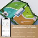 MOVA 1000 Robotic Lawnmower, UltraView Wireless Installation and Accurate Mapping up to 1000 m², smart Obstacle Avoidance, app Control, Improved Off-Road Wheels, U-Shaped Mowing, Fast Charging - 5