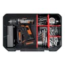 WORX WA0071 Tool Carry Case | Spacious Interior | Removable Dividers | Customisable Storage | Durable Construction | Compatible with WORX Tools & Accessories - 2