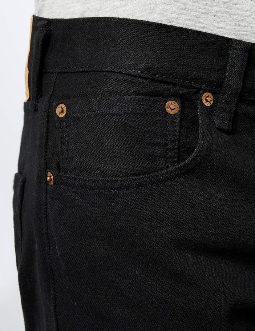 Levi's Men's 501 Original Fit Jeans, Stonewashed Black, 30W / 34L - 3