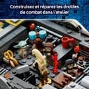 LEGO Star Wars 75445 Anzellan Starship Toy - The Mandalorian and Grogu Model Kit w/ 3 Figures & a Droid Workshop - Birthday Gift for 9+ Year Old Boys, Girls & Fans - 5