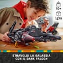 LEGO Star Wars 75389 Le Faucon Noir - Jeu de Construction & Décoration - Fusils à Ressort, Canons & 6 Minifigurines Dont C-3PO - Cadeau pour Garçon dès 10 Ans & Fans Adultes - 2