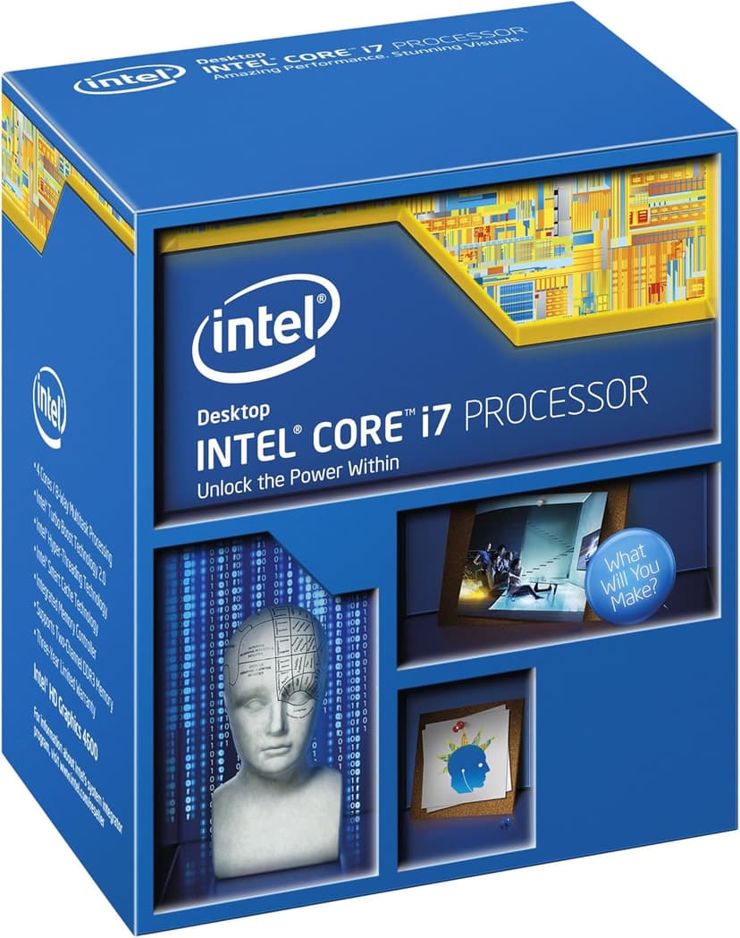 Intel Core i7 4790K S 1150 Haswell Refresh Quad Core Processor - 1