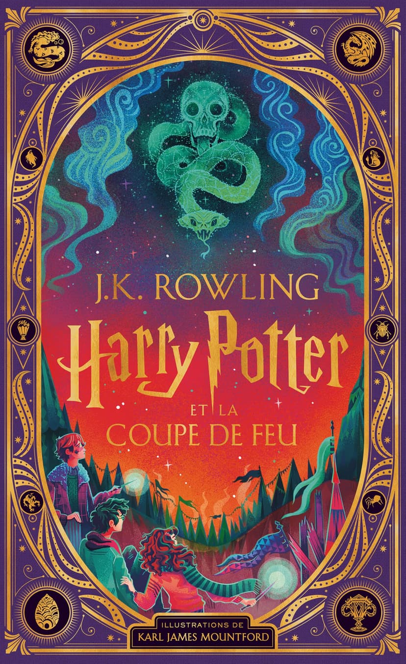Harry Potter et la Coupe de Feu - Édition illustrée interactive: Illustrations par Karl James Mountford - 2