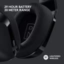 Logitech G G733 LIGHTSPEED Wireless Gaming Headset with suspension headband, LIGHTSYNC RGB, Blue VO,CE mic technology and PRO-G audio drivers, Lightweight, 29 Hour battery life, 20m range - Black - 3