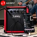 Laney LX10B LX Series - Bass Guitar Amp - 10 Watt - Red, LX10B-RED - 5