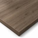 POKAR Table Top 160x80 cm | Desk Top 25 mm Thick | Perfect for Height Adjustable Standing Desk or Dining Table DIY | Durable Laminated Table Top | Made in Europe | Davos Oak - 1