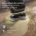 Philips Shaver i9000 Prestige, Wet & Dry Electric Shaver, Dark Slate, with Skin IQ Technology, Triple Lift & Cut System, 360 Rotating Dual SteelPrecision Blades, Quick Clean Pod, Model XP9202/30 - 6