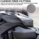 SAUTVS Plastic Carbon Fiber Pattern Fairing Panels for Can Am Ryker, Carbon Fiber Pattern Fairing Panels for Can-Am Ryker Models Accessories (2PCS, Replace #219400803) - 2
