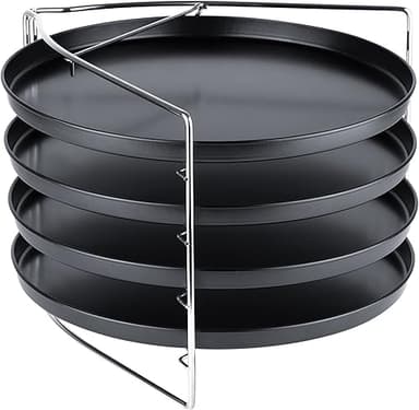 Grizzly Pizza Backset, 5 pièces, avec support fixe et 4x …