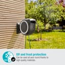 Gardena Wall-Mounted Hose Box Rollup L (White) 30 m: Versatile Watering System for Large Gardens, Swivel Hose Box, Including 30 m Gardena Hose and mounting kit (18627-20) - 6
