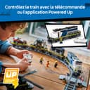 LEGO City Police Train Heist Toy - Remote Control Train Model Kit w/Circular Track, Helicopter, Rally Car & 6 Minifigures - STEM Birthday Gift for 7+ Year Old Boys - 60508 - 4