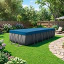 Intex - 28086 - Intex Rectangular Winter Pool Tarpaulin 5.5 m x 2.75 m - Thickness 50/100 - 2