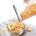 KICHLY Cereal & Dry Food Storage Container (Set of 6) – BPA Free Plastic – Airtight Kitchen Storage Containers – Cereal Dispenser for Kitchen & Pantry - 4