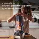 Kenwood MultiPro XL Weigh+ FDM72.990SS Robot de cuisine compact, avec balance et minuterie intégrées, récipient de travail de 3 l, vitesse variable, bac de remplissage XL, 1000 W, argenté - 3
