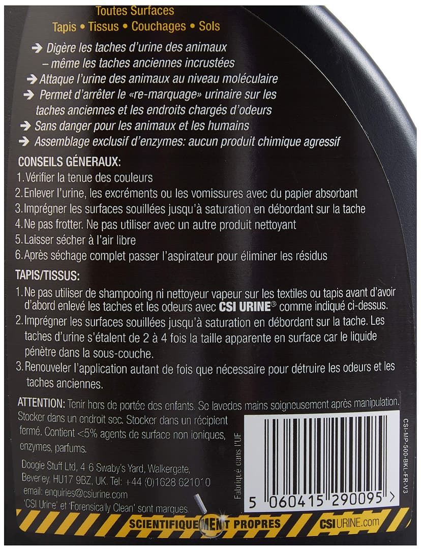 CSI Urine Multi Animaux Spray 500ML - 4