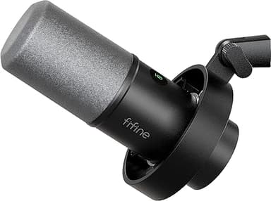 FIFINE XLR Dynamic Microphone PC, USB Microphone for Stre…