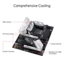 ROG Strix B550-A Gaming Carte mère AMD Ryzen AM4 ATX (PCIe 4.0, 14 phases d'alimentation, Intel 2.5 Gb Ethernet, 2xM.2, ASUS OptiMem II, AI Noise-Canceling Microphone, USB 3.2 Gen 2, Aura Sync) - 4