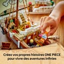 LEGO ONE PIECE The Going Merry Pirate Ship Toy - Play & Display Boat Model with 5 Minifigures incl. Luffy, Zoro & Nami - Anime Gift for 10+ Year Old Boys, Girls & Fans - 75639 - 6