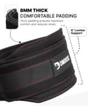 DMoose Dip Belt for Weightlifting, Weight Belt with Chain for Pullup, Gym Lifting Belt for Powerlifting, Squat, Bodybuilding, Heavy Duty Steel, Workout Belt with Comfortable Neoprene Support - 3