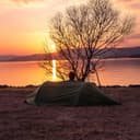 Night Cat Hammock Tent with Mosquito Net Waterproof Rainfly for 1 Person Hiking Camping in Garden Backyard Wild - 6