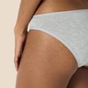 Amazon Essentials Women's Cotton Bikini Brief Underwear (Available in Plus Size), Pack of 10, Black/Grey Heather/Light Pink/White, 10 - 4