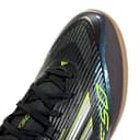 Adidas Mixte F50 League Indoor Football Boots, Core Black/Iron Metallic/Lucid Lemon, 45 1/3 EU - 7