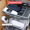 Fullstar Vegetable Chopper & Mandoline Slicer - Julienne Cutter Dicer Grater for Food Veg Onion Cucumber Tomato Salad Potato Cheese - Kitchen Gadgets & Accessories (Compact 6-in-1, White) - 7