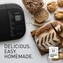 Panasonic SD-YR2540 Bread Maker, with 32 Programs, 14 Automatic Programs, Yeast Dispenser, Gluten Free Baking, Timer, Dark Grey - 2
