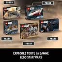 LEGO Star Wars 75337 AT-TE Walker Building Toy with 3 212th Clone Trooper Minifigures, plus Dwarf Spider & Battle Droid Figures - Gift for 9+ Year Old Boys & Revenge of the Sith Fans - 7