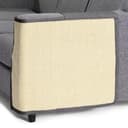 Navaris Tapis griffoir Chat - Protection côté Gauche canapé Meuble Sol Mur - Tapis en sisal et Lin 50 x 70 cm adapté pour Chaton Chien - 8