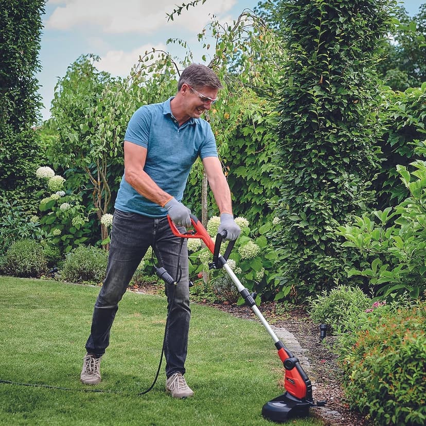 Einhell Coupe-Bordures électrique GC-ET 4530 Set (450 W, Longueur du Fil 10 m, Etrier de Protection, Livré avec 3 Bobine de Fil) - 3