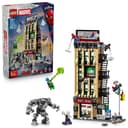 LEGO | Marvel Spider-Man vs. Mysterio: The Daily Bugle Building - Superhero Toy w/a Mech Action Figure & 7 Minifigures - Birthday Gift for 10+ Year Old Boys & Movie Fans - 76342 - 1