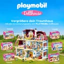 Playmobil 70985 Maison transportable - Dollhouse - avec Trois Personnages, Salle de Bains, Chambre, Salon et Cuisine - Tout équipée - La Maison Traditionnelle - s'ouvre s'emporte Partout - Dès 5 Ans - 8