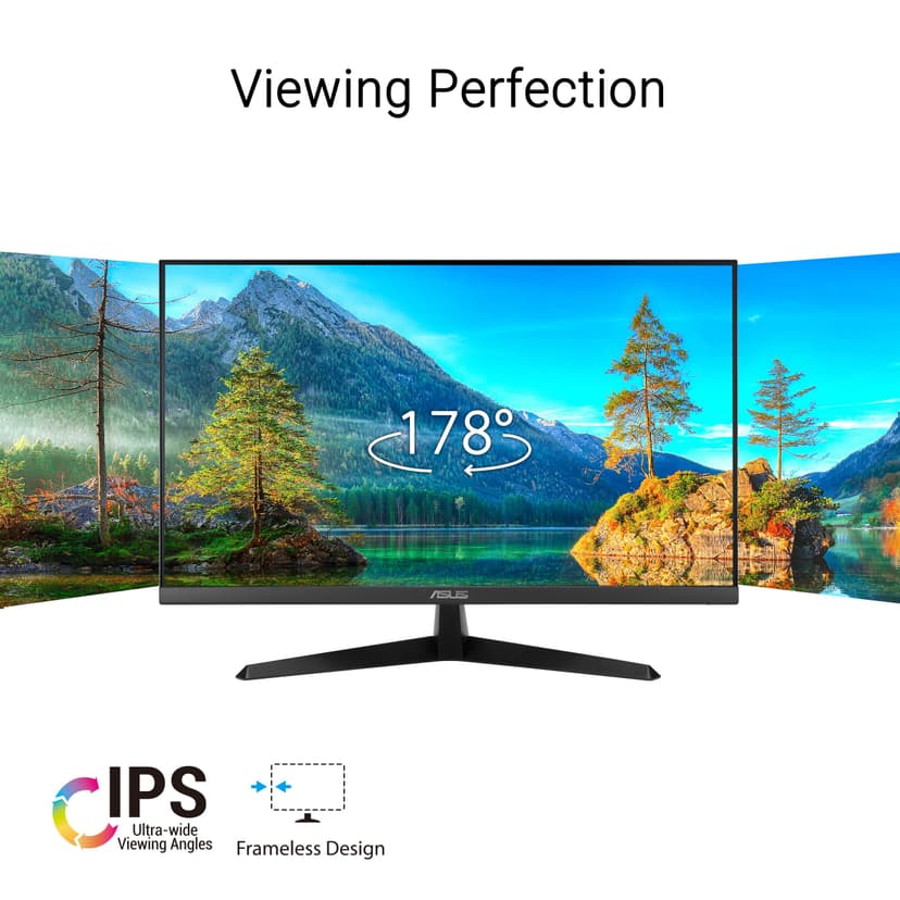 ASUS VY279HGR Eye Care Gaming Monitor – 27 inch FHD (1920x1080), IPS, 120Hz OC, SmoothMotion, 1ms MPRT, Adaptive Sync, Eye Care Plus, Blue Light Filter, Flicker Free, antibacterial, SmoothMotion - 2