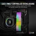 CORSAIR VENGEANCE RGB DDR5 RAM 16GB (1x16GB) Up to 5600MHz CL40 Intel XMP iCUE Compatible Computer Memory - Black (CMH16GX5M1B5600C40) - 5