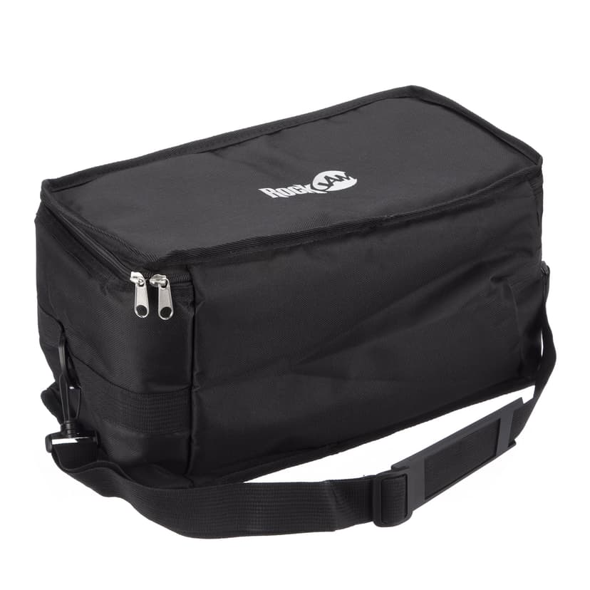 RockJam 7" and 8" Bongo Drum Set with Padded Bag and Tuning Key - 8