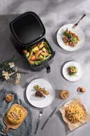 XIAOMI Air Fryer 6L Friteuse à air chaud XXL 1500 W, réglable de 40 à 200 °, circulation d'air chaud à 360 °, 6 programmes, friture sans huile, noire - 7