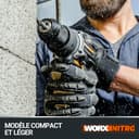 WORX Brushless Hammer Drill 20V | PowerShare |WX352.9 - No Battery, No Charger | Brushless Motor, 13mm Chuck, Variable Speed Control, 22+1+1 Torque Settings - 5